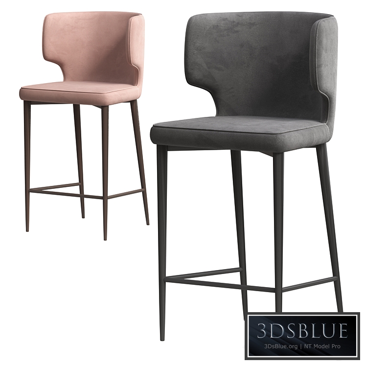 Semi-bar chair Mateo from Stoolgroup