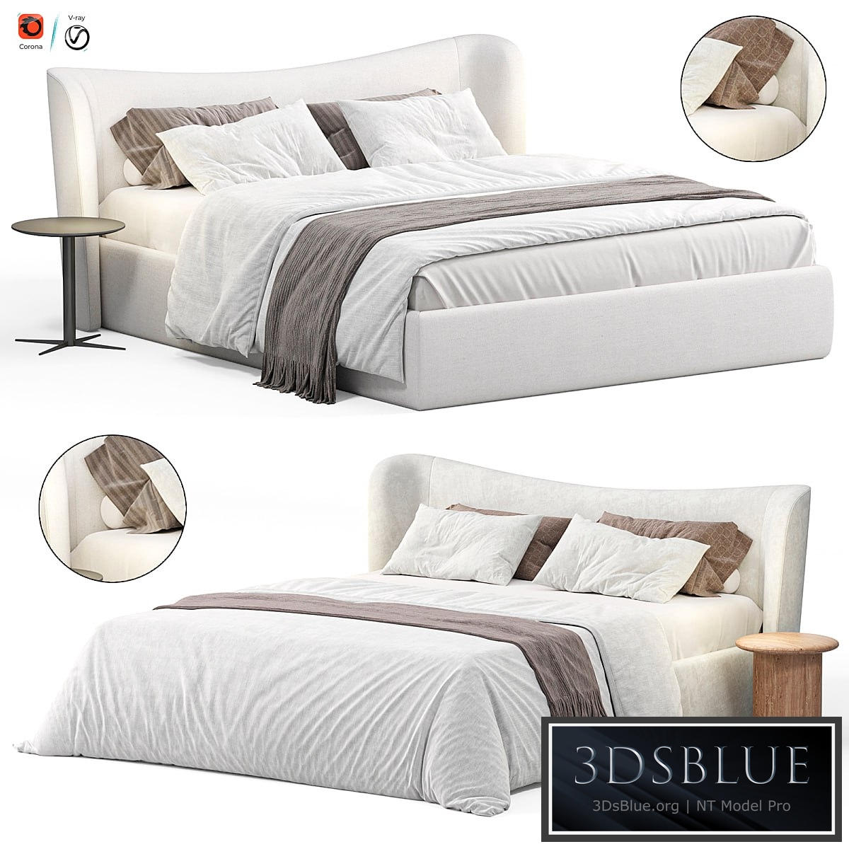 Embrace bed by pianca