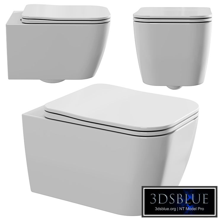 Wall hung toilet STWORKI Montreux