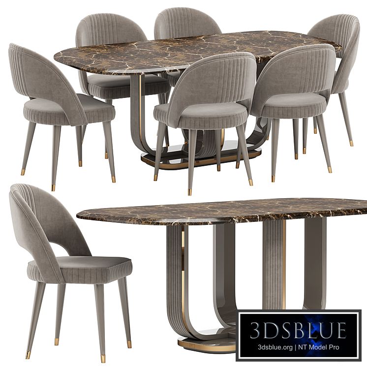Saber Jewels CRYSTAL Dining Set