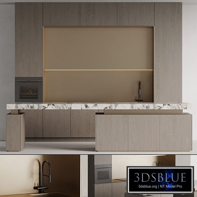 Kitchen with island 008