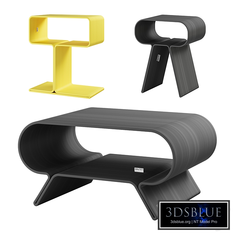 Table set Eburet Styul/NLO/Myshonok