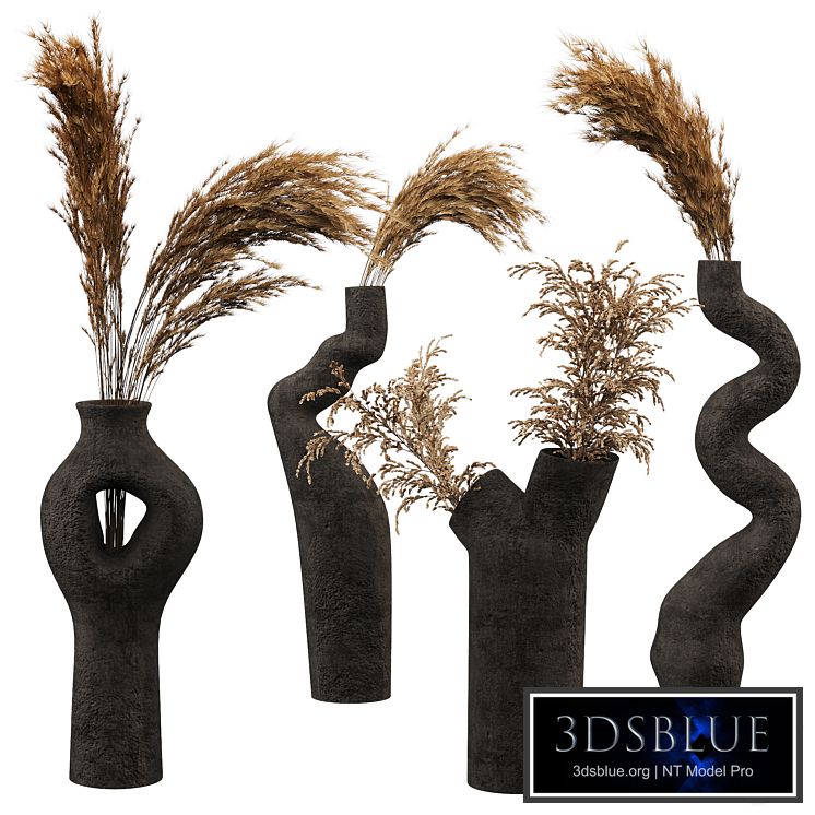Decorative set with Pampas Bouquet