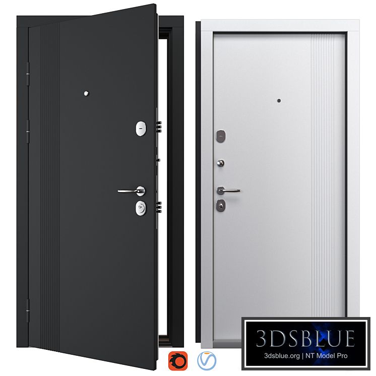 Entrance metal door Status (Bulat)