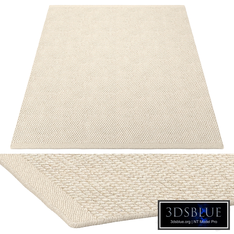 Wool Rug Rocco White