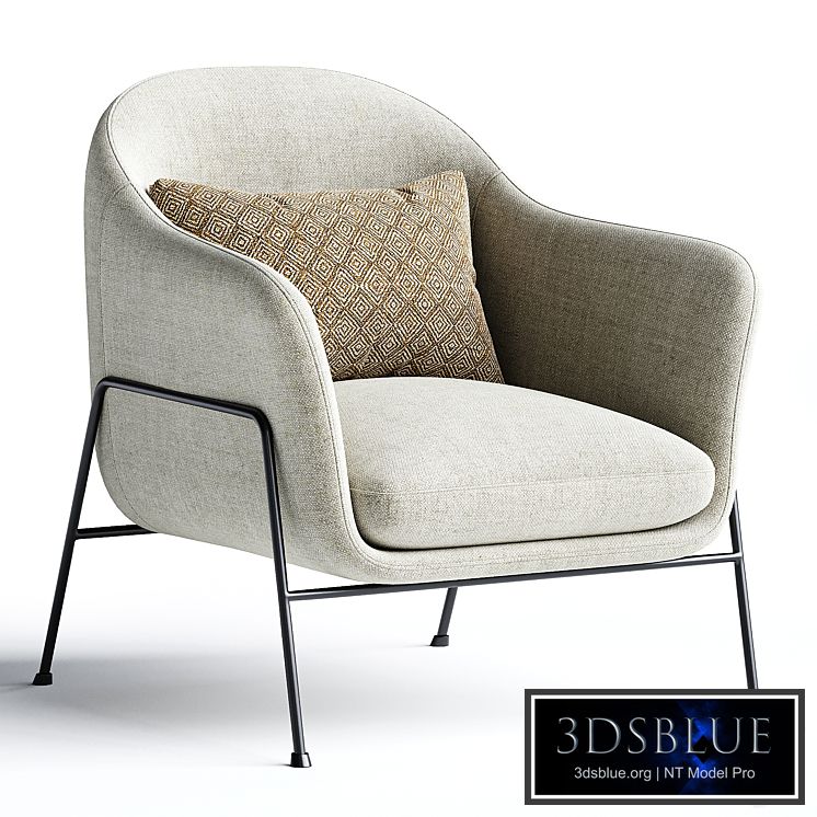 Wiley Ivory White Sherpa Armchair