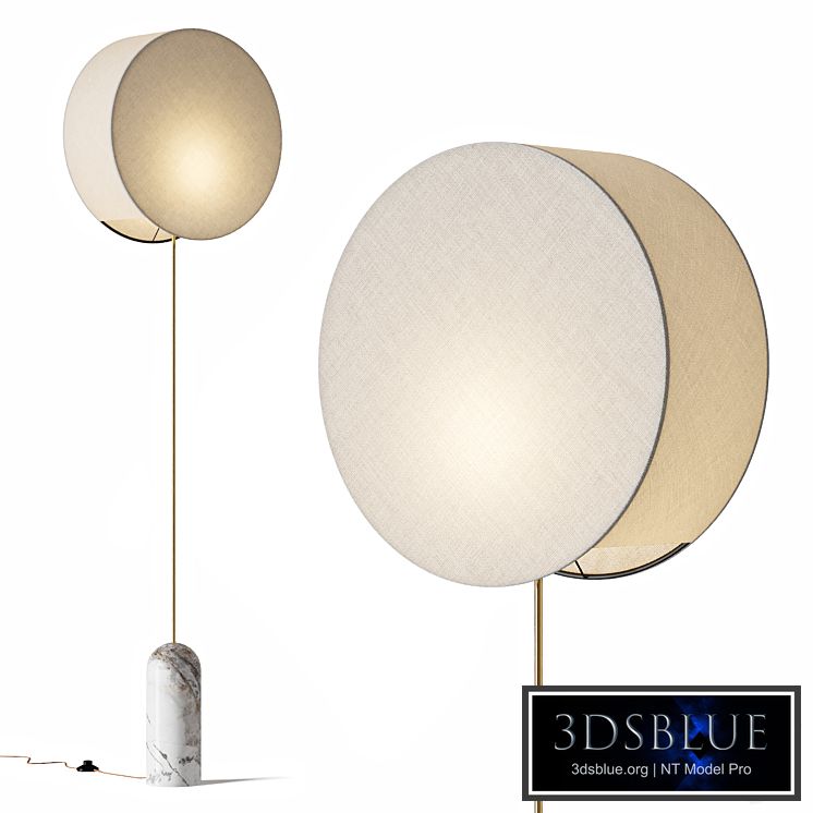 Simone and Marcel Pendolo Floor Lamp