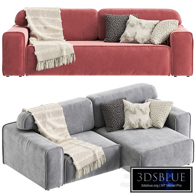Straight and corner sofa Viena from Divan.ru