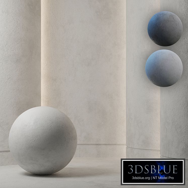 Decorative Plaster Texture 4K Seamless Set 01