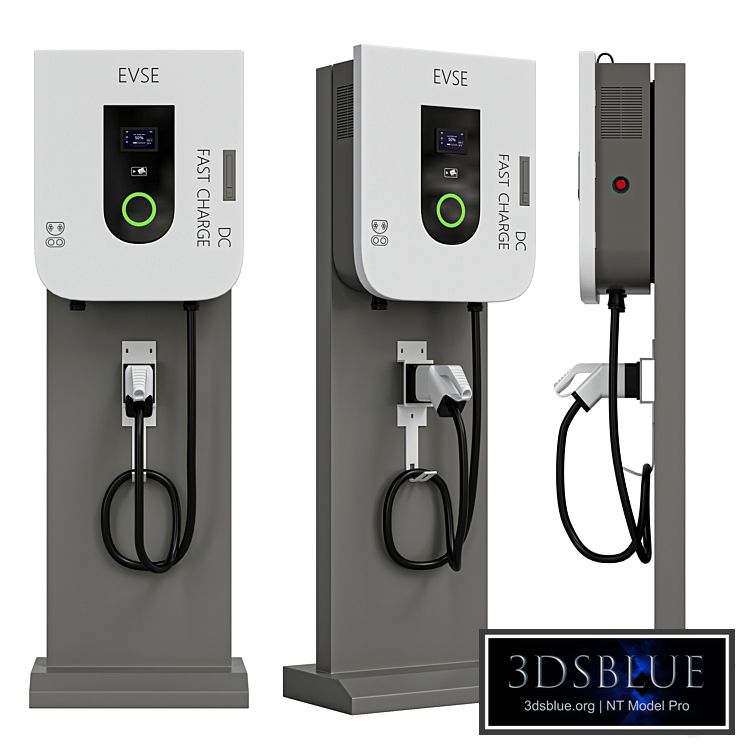 EV Fast Charger Station Adapter Floorstand Wallbox DC