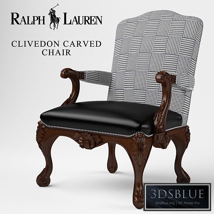 CLIVEDON CARVED CHAIR 112-03