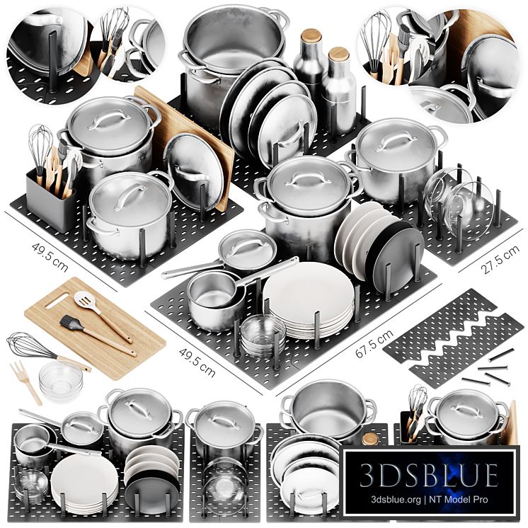 Ikea Uppdatera Pegboard Drawer Organizer Set 365+