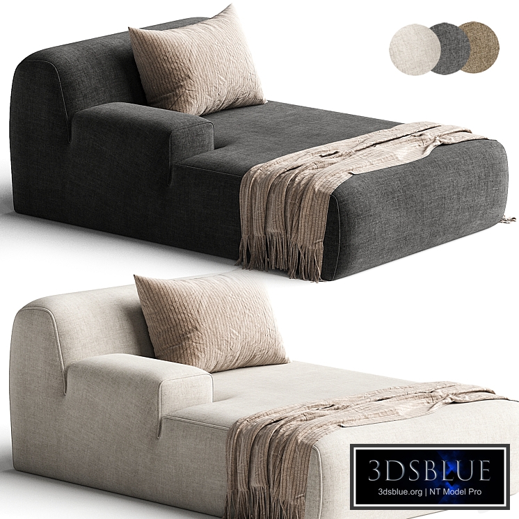 Meridiani Norton chaise longue