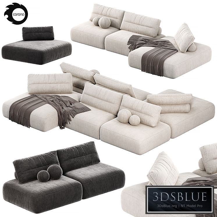 Saba Italia MY TAOS MODULAR Sofa, sofas