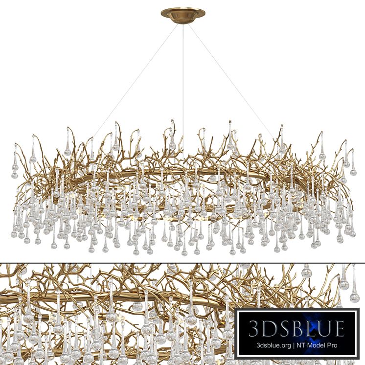 Rose chandelier by Lampatron