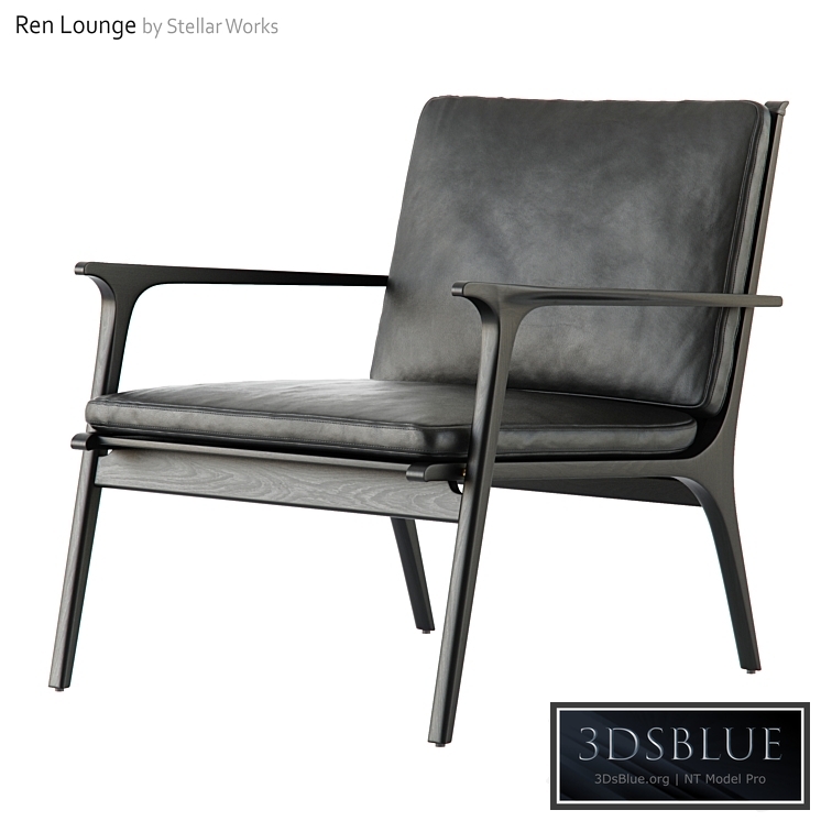 Ren Lounge Chair Large by Stellar Works