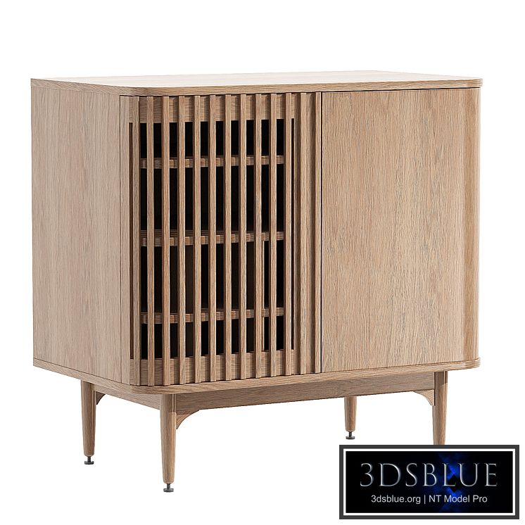 Light Oak Drink Cabinet