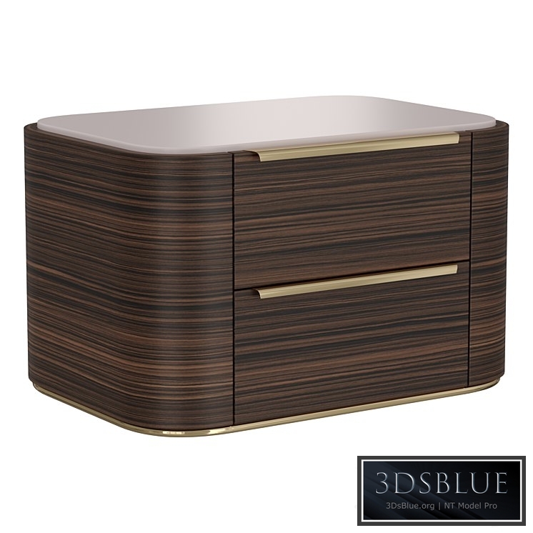 Bamboo bedside table