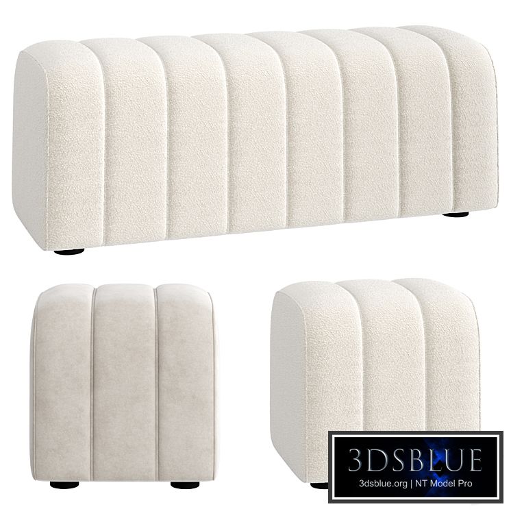 STUDIO Pouf and Bench