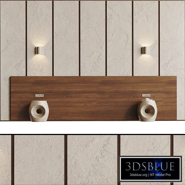 Decorative 3D wall panel 006