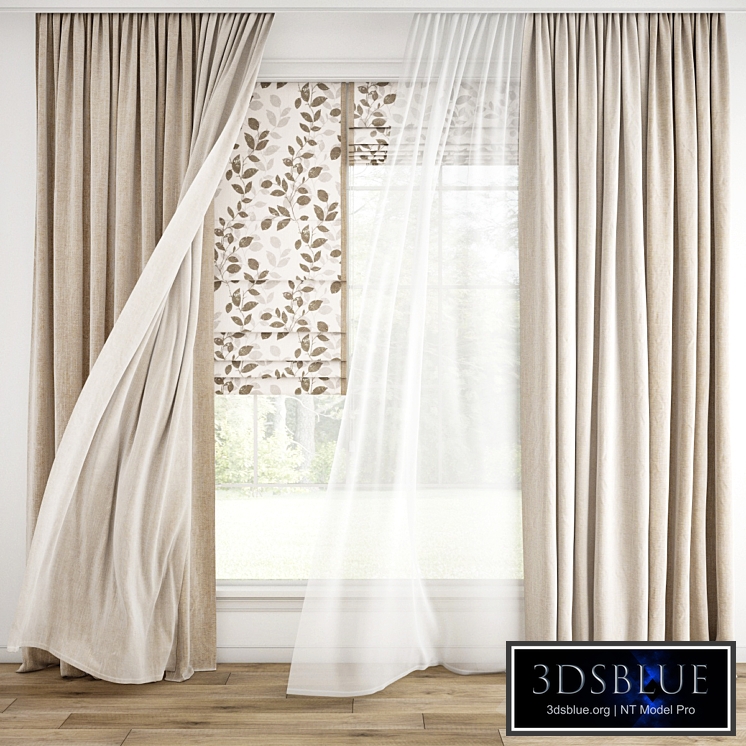 Curtain 785/Wind blowing effect 18