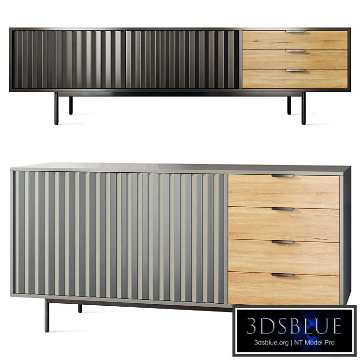 Sideboard chest of drawers and TV cabinet Woody Dream Home