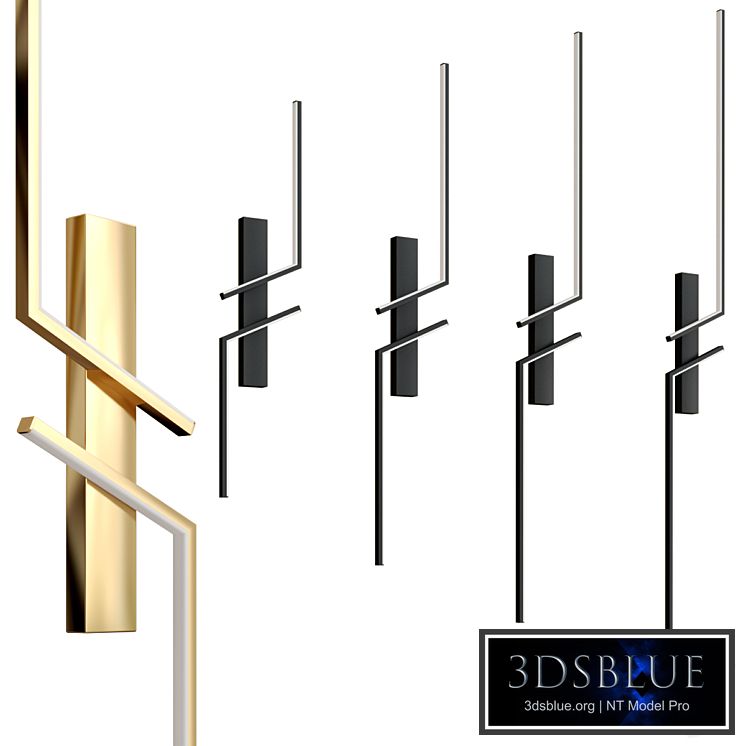 Minimalist interior wall lamp