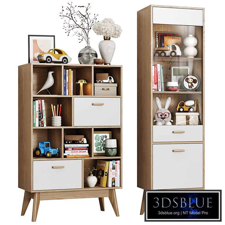 Shelving and showcase Nordic Scandi (Scandica Horten)