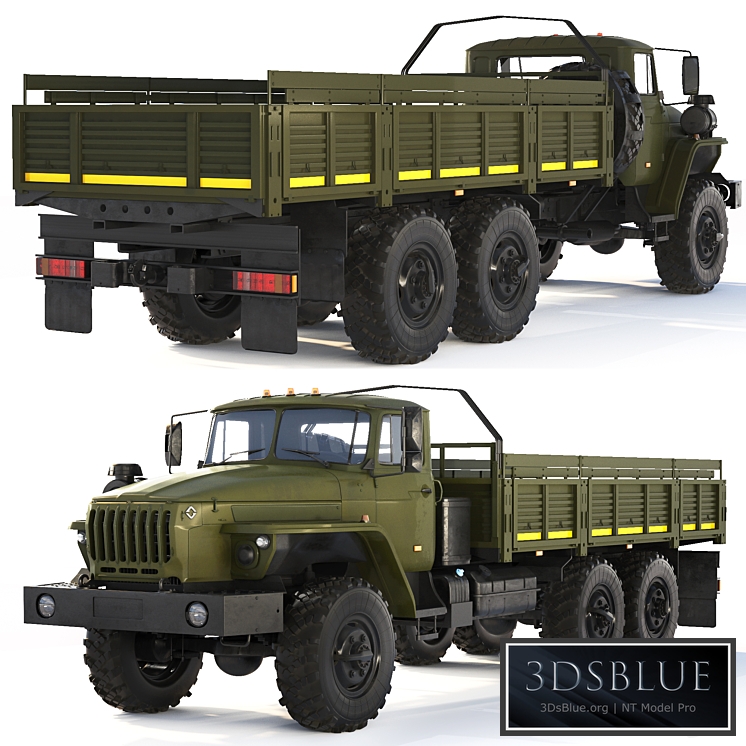 Ural 4320-0911 flatbed body 2015