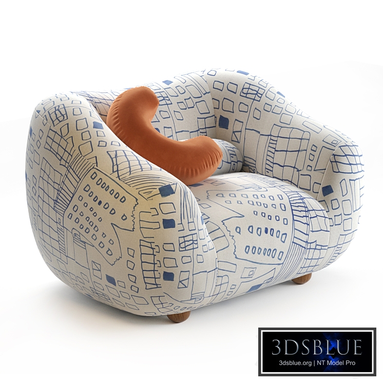 Here Near the House-Armchair