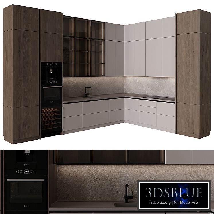 Kitchen in modern style 36