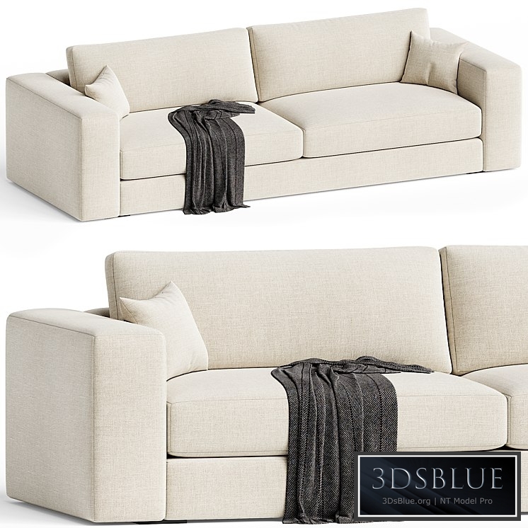 Oceanside 102" Wide-Arm Sofa