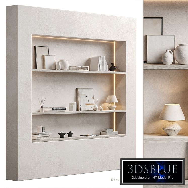 Shelving unit NG6 with Zara Home decor