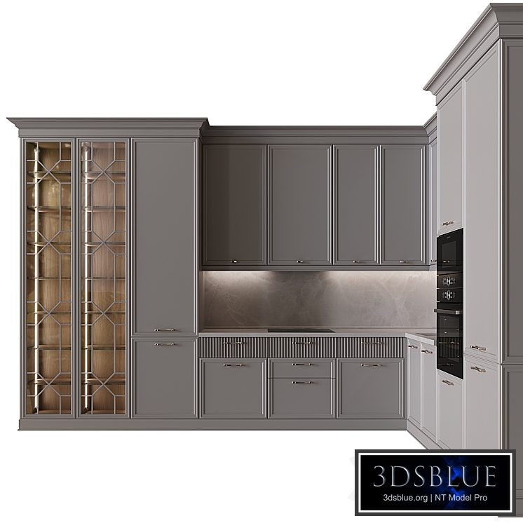 Neoclassical kitchen 36