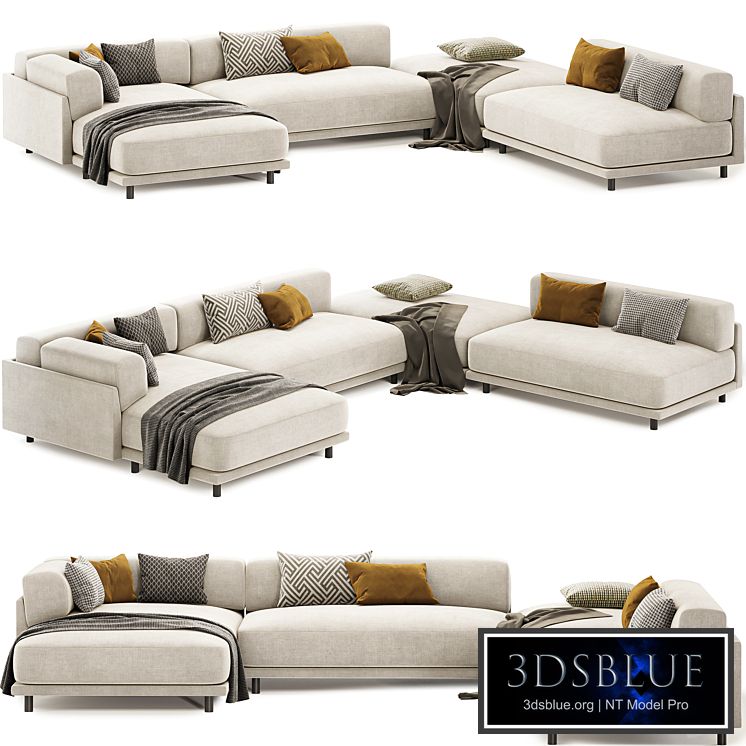 Sunday J Sectional Sofa with Chaise