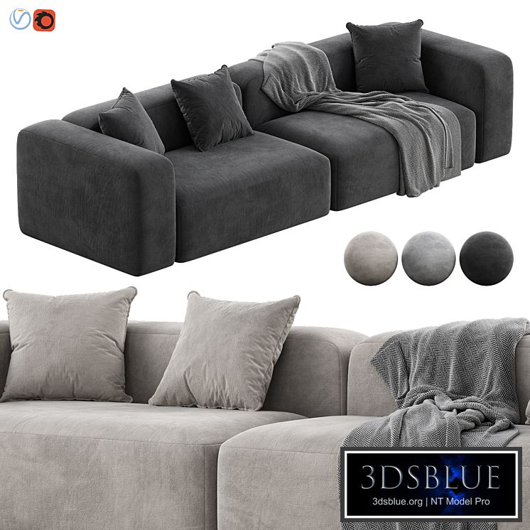 Plus Modular Sofa by Lapalma
