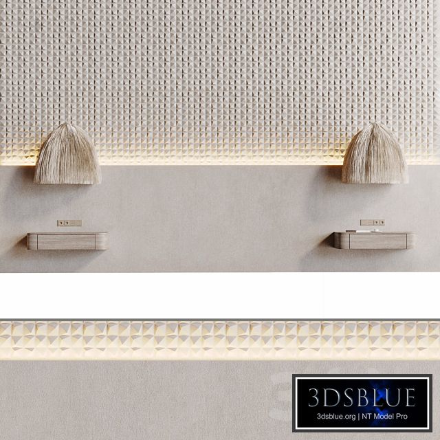 Decorative 3D wall panel 009
