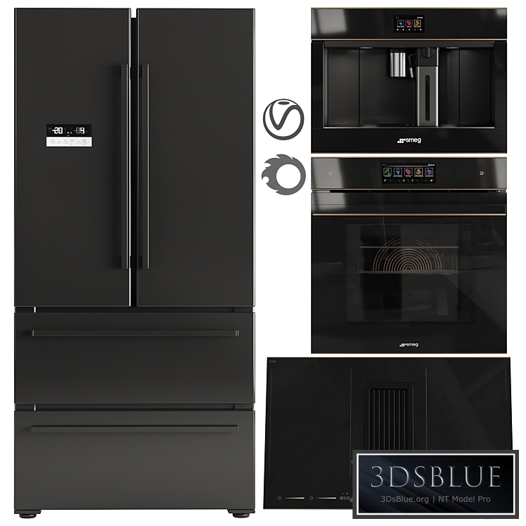 smeg appliances set02