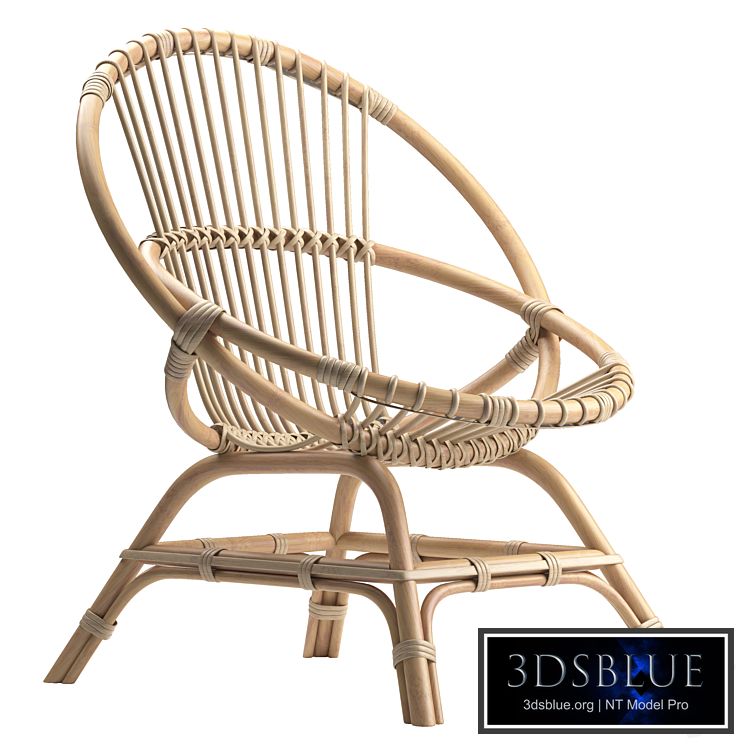 Brigitte rattan armchair