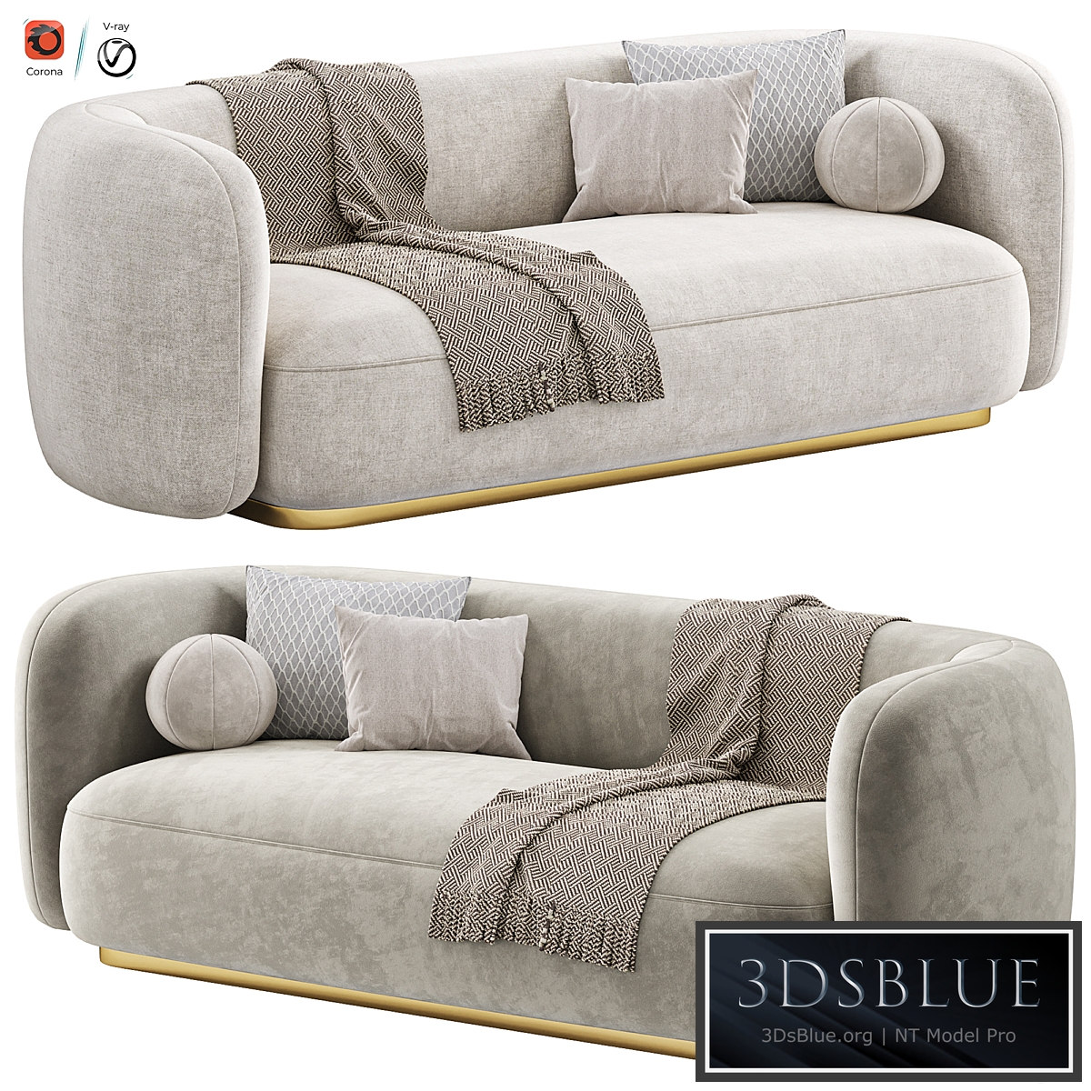 Sofa roxy by eichholtz