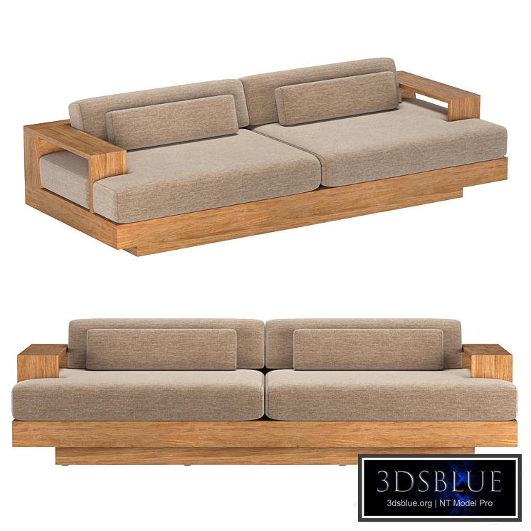CAPE TOWN TEAK MODULAR DAYBED