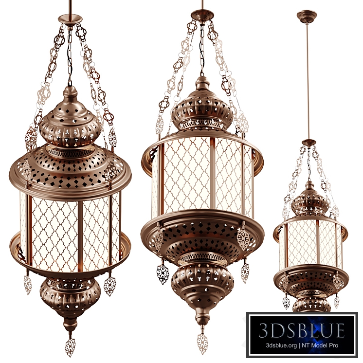 Oriental pendant lamp v2