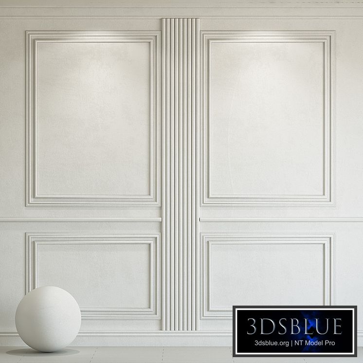 Decorative plaster with molding 275
