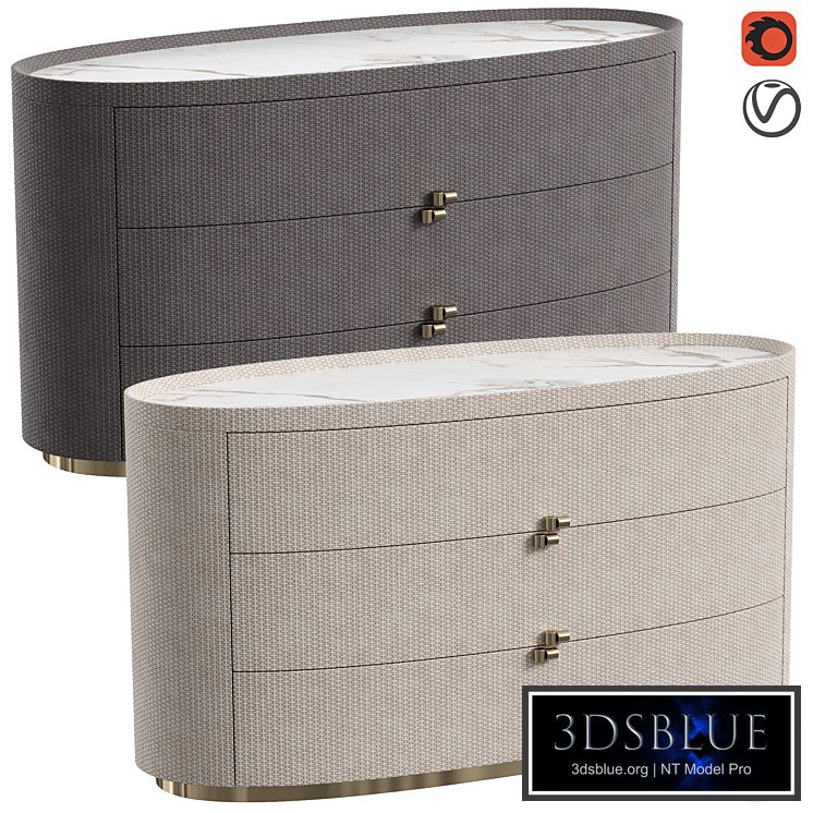 Chest of drawers BOHEME by Rugiano