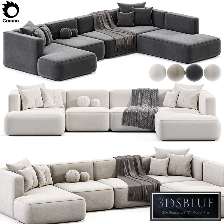 BASECAMP FAMILY Sofa By Makenordic