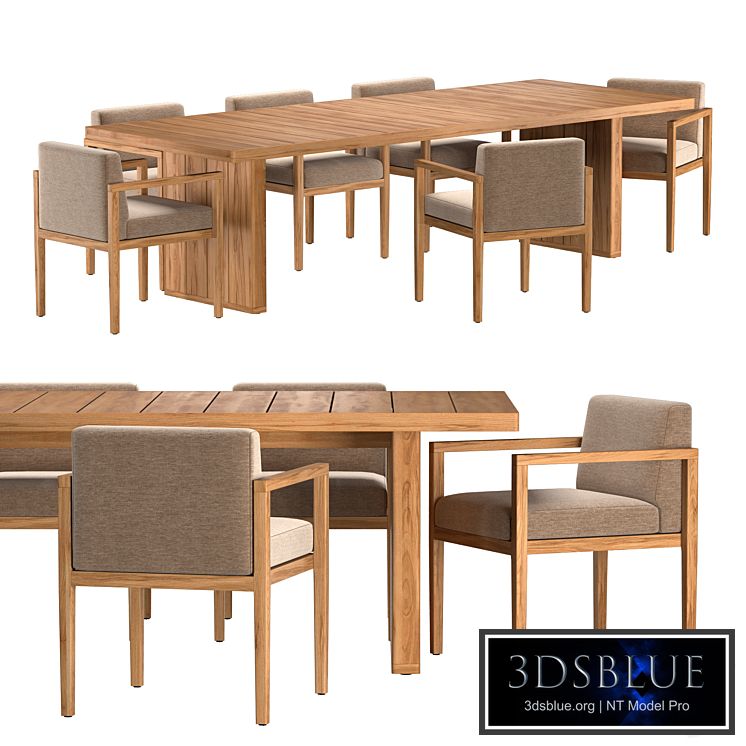 SANTOS TEAK DINING GROUP