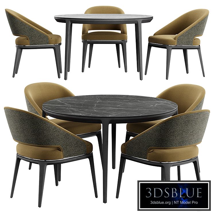 Chair Cut Konyshev PLAYGROUND MODERN ROUND Table