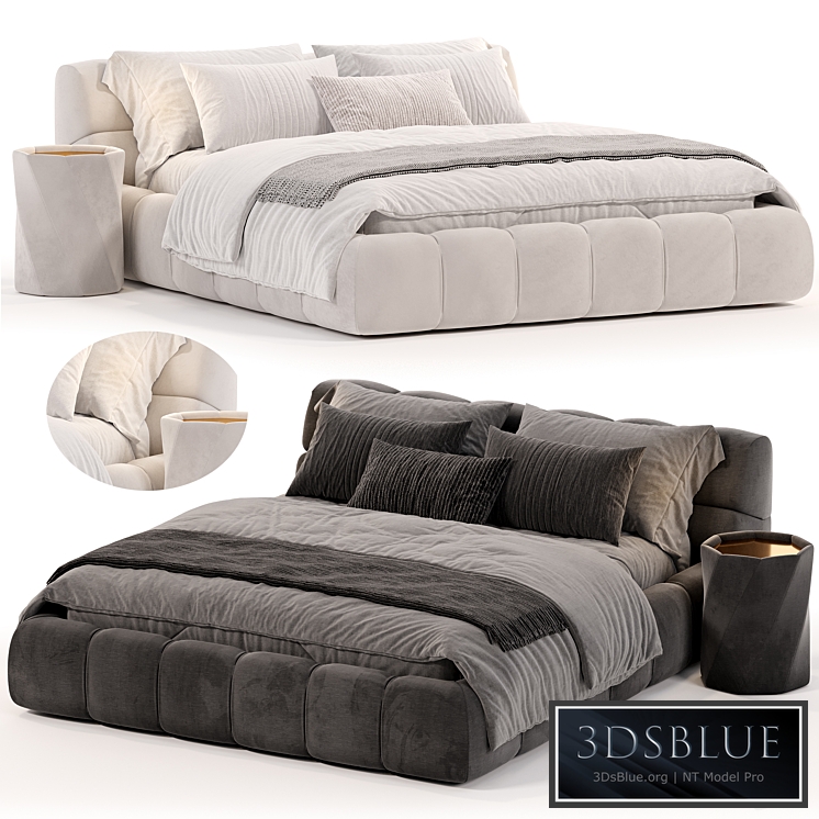 TUFTY BED by B&B Italia