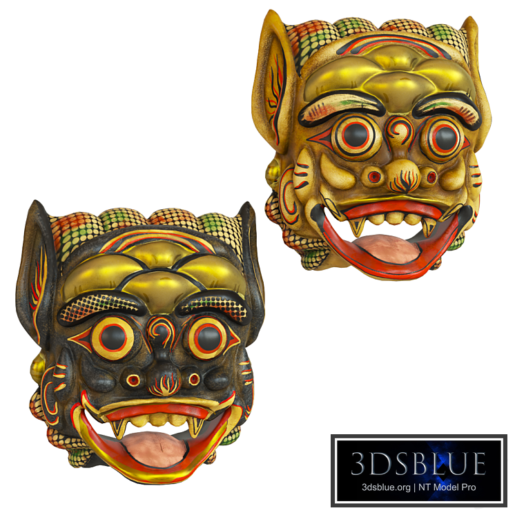Balinese barong mask