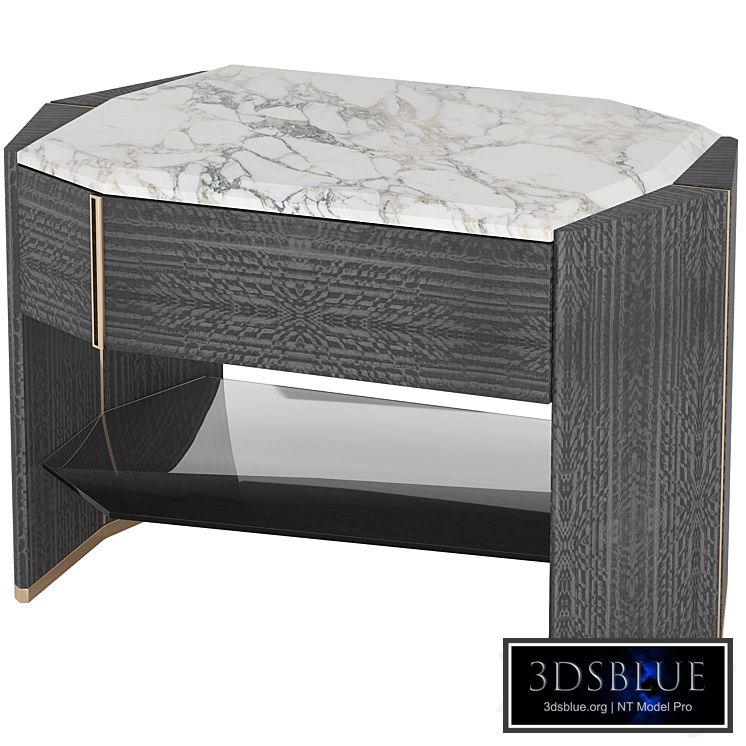 Algerone Nightstand by Luxxu